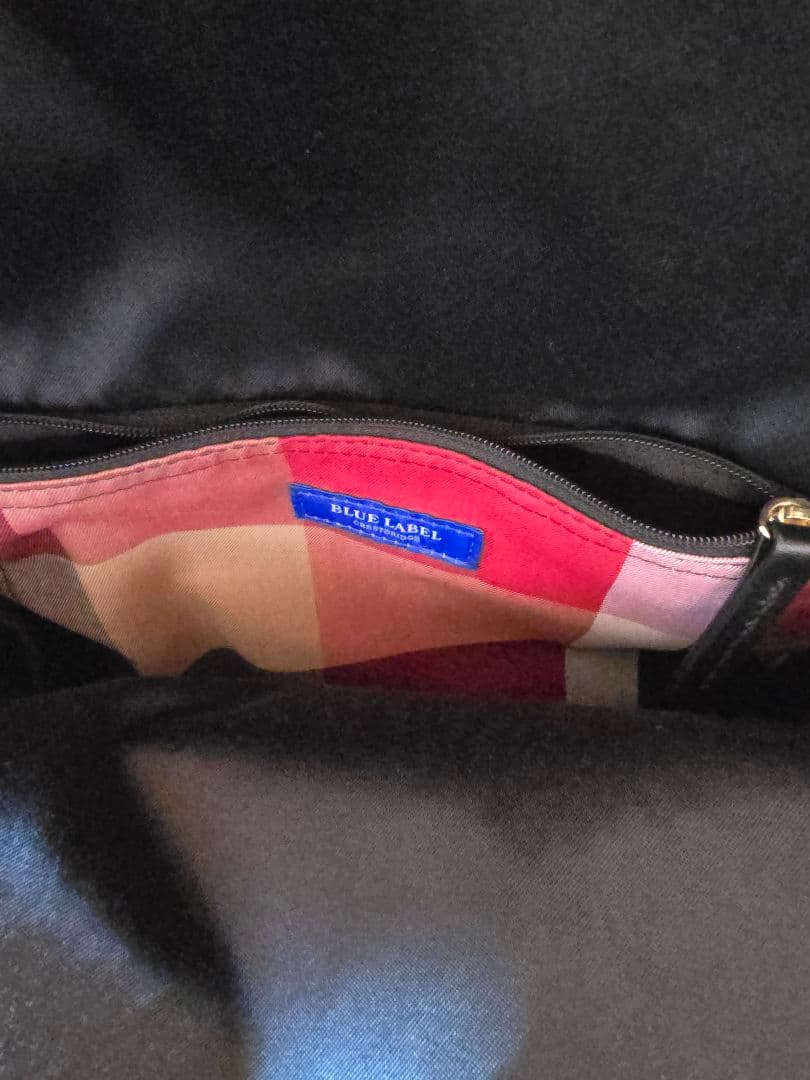 【美品】 ブルーレーベル クレストブリッジ リュック ナイロン 黒