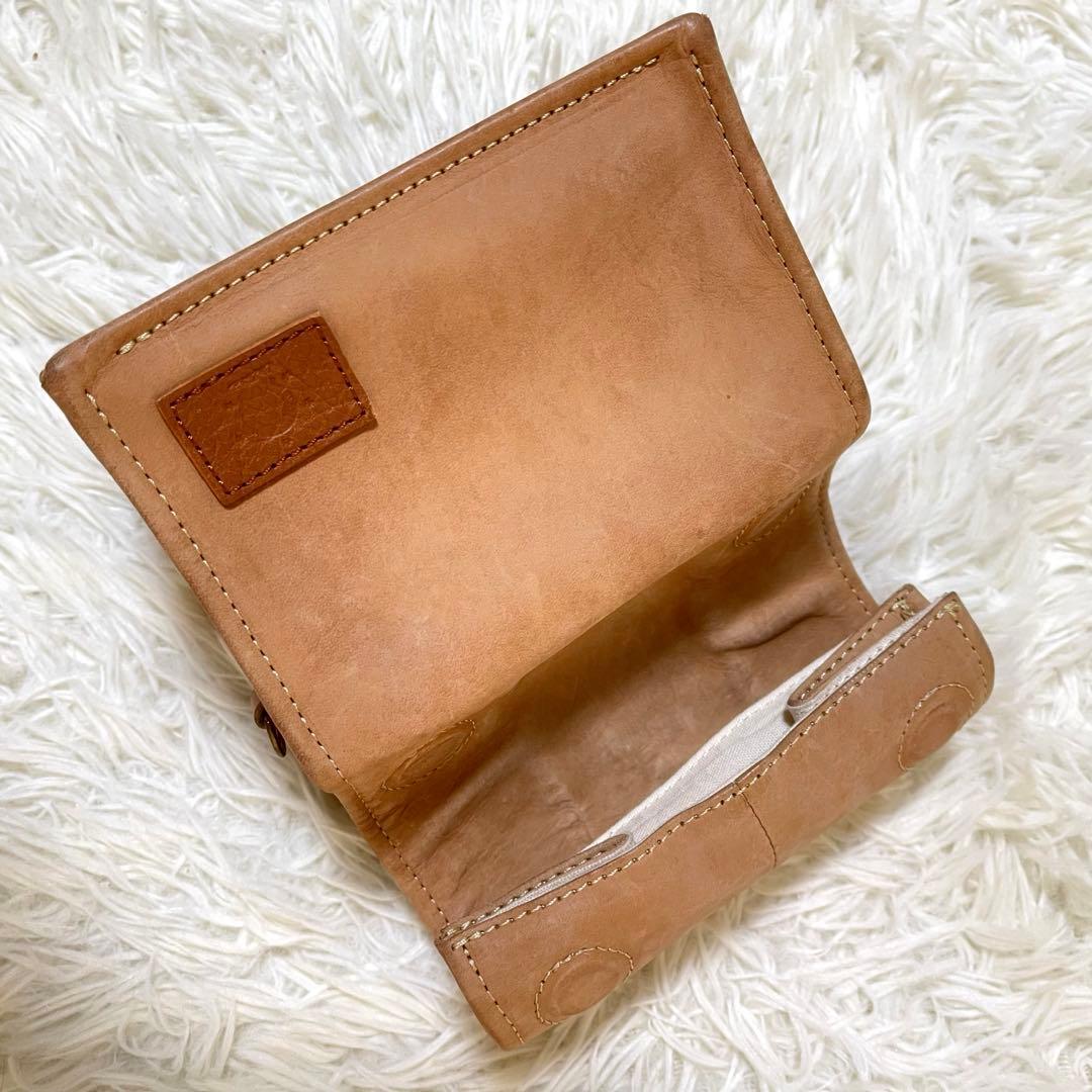 Laluce　ラルーチェ　バゲットバッグM　normal　ヌメ革　革タグ　肩紐