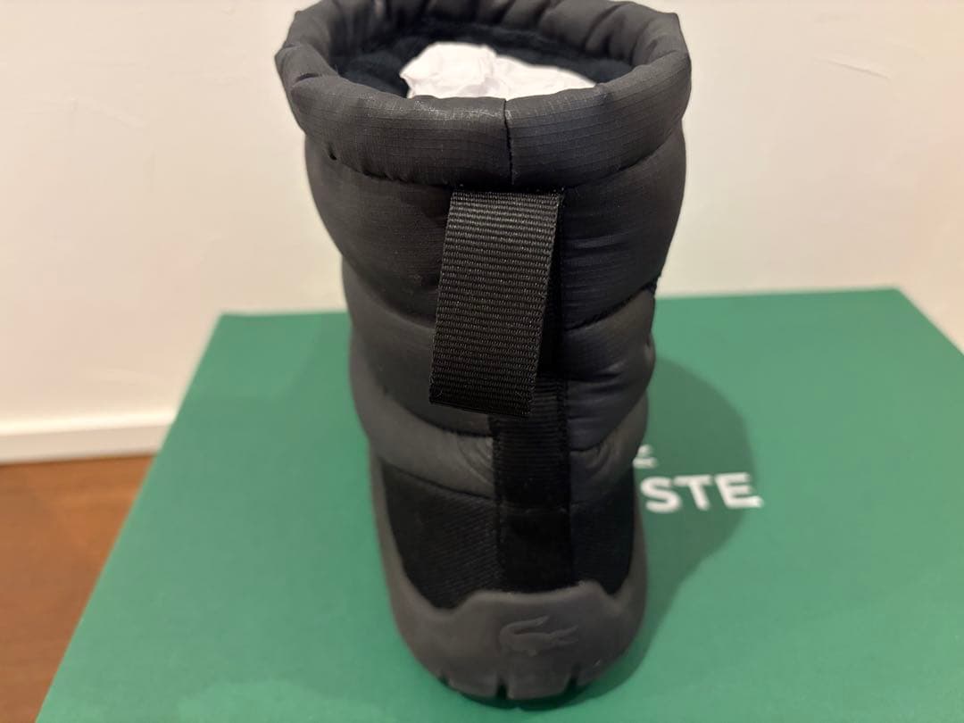 LACOSTE ブラックブーツ