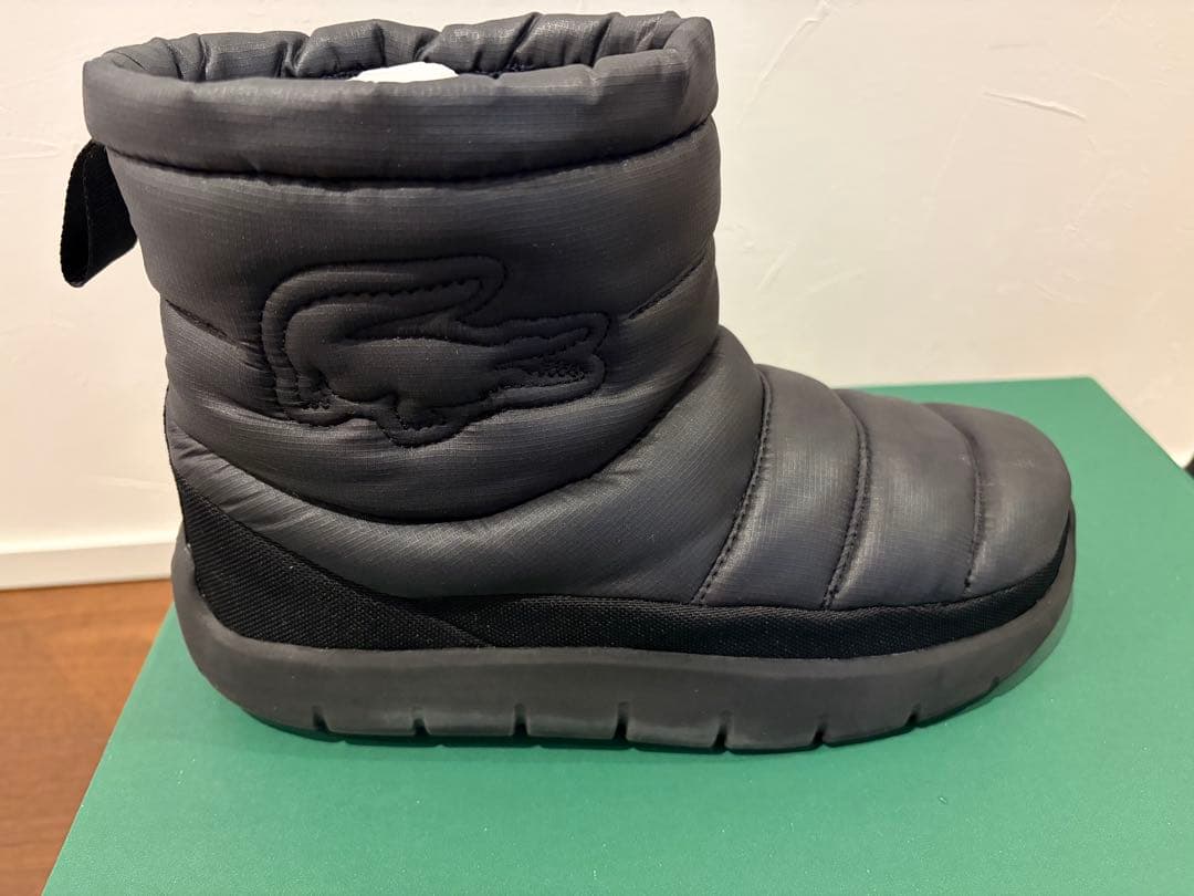 LACOSTE ブラックブーツ