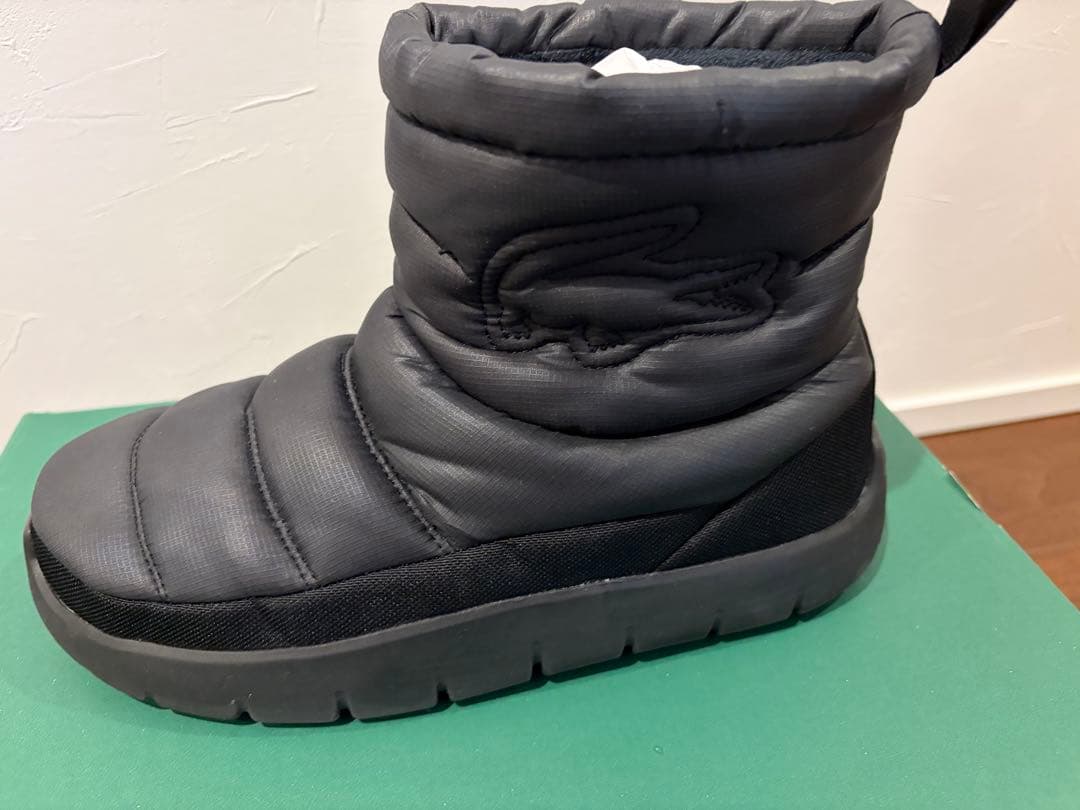 LACOSTE ブラックブーツ