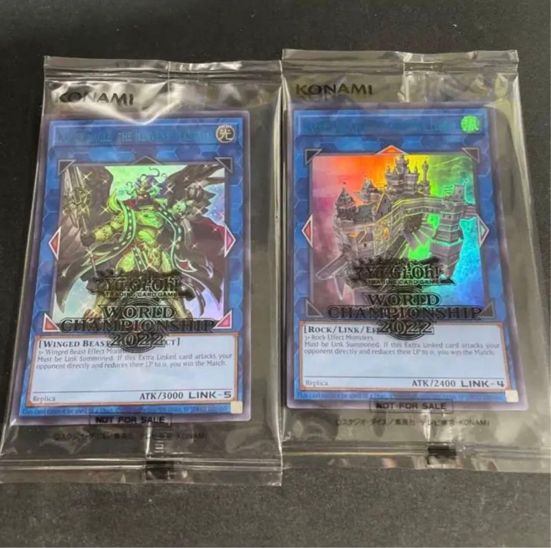 遊戯王　店舗代表　優勝プロモ　未開封セット　天元の荒鷲王 黒き森の航天閣