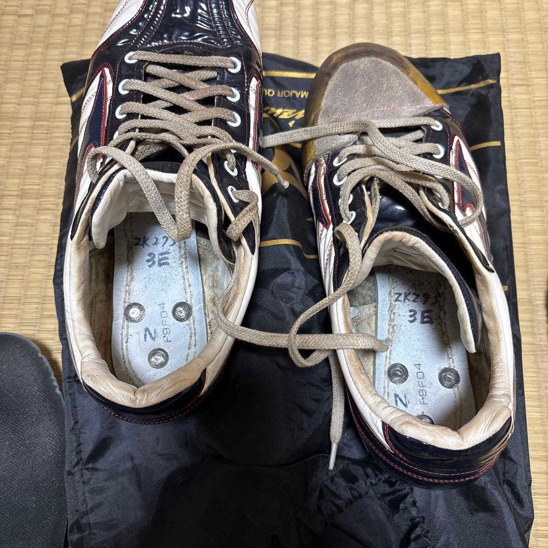 チャンクリさん専用ミズノプロスペシャルオーダー　スパイク ネイビー