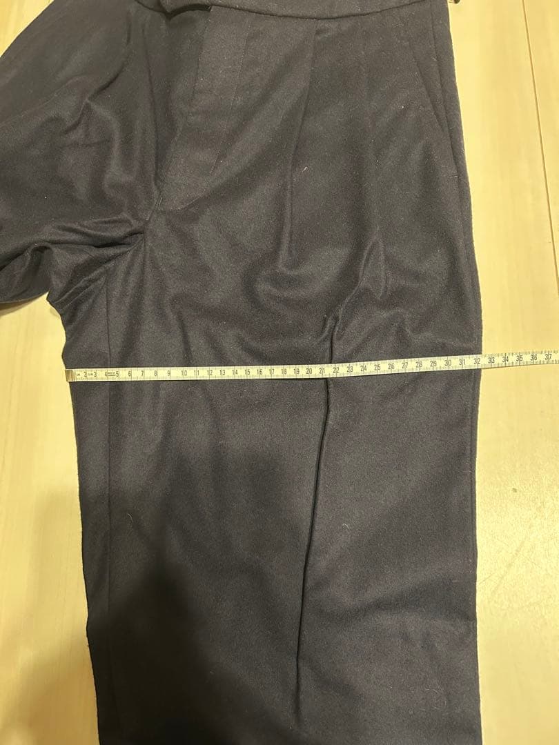 か*ず様 comori コモリ フラノ ウール 2タックパンツ