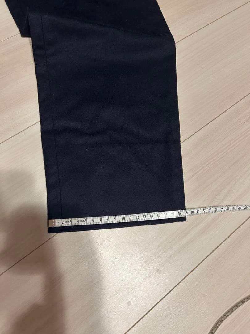 か*ず様 comori コモリ フラノ ウール 2タックパンツ