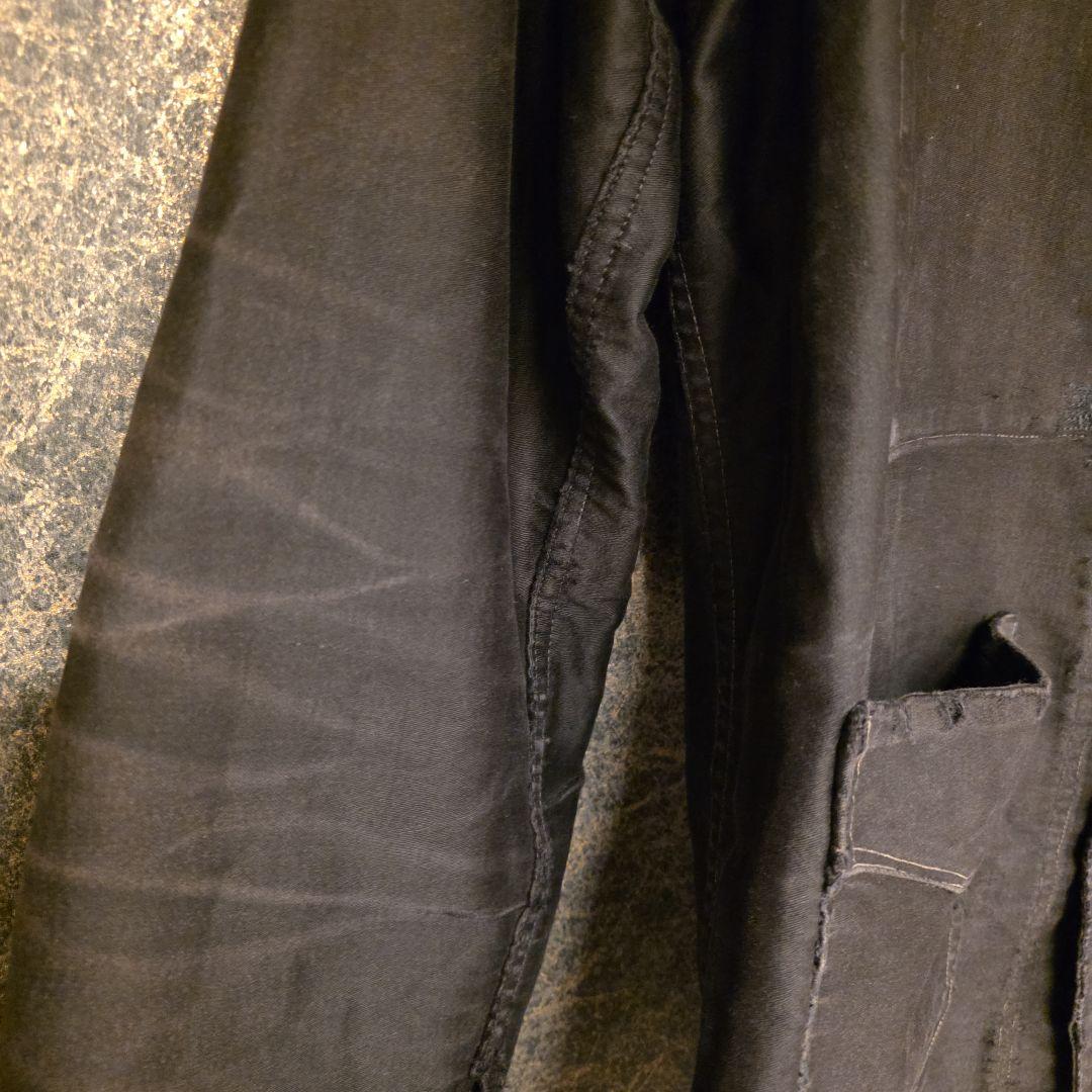 1930s ル・トラヴァイユール　ブラックモールスキンJKT ブラックフェード
