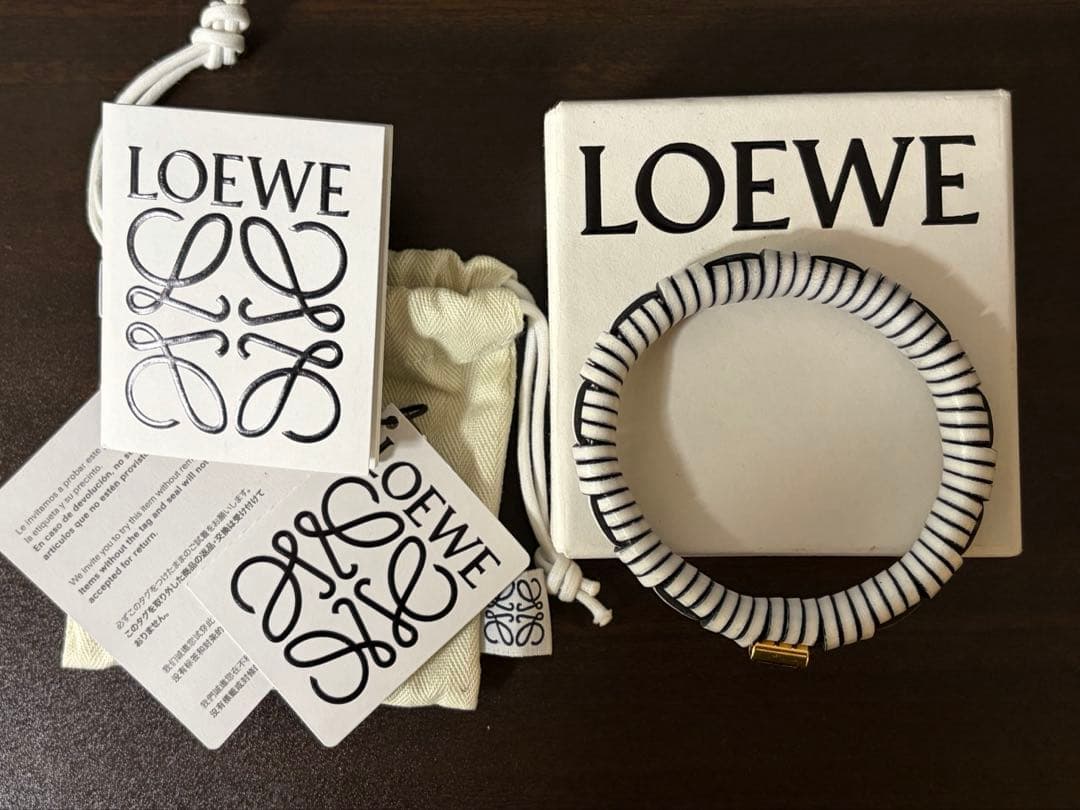 LOEWE WOVEN BANGLE ロエベ　ウーブンバングル