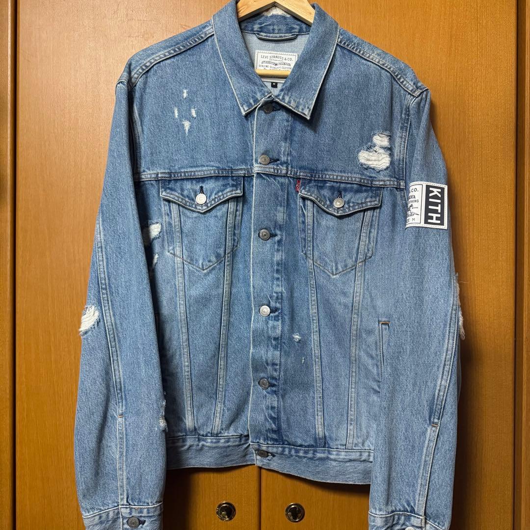 シ*ノ様 日本未発売 18AW KITH Levi's Trucker Jack