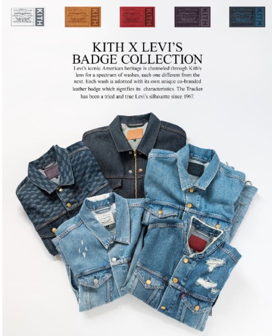 シ*ノ様 日本未発売 18AW KITH Levi's Trucker Jack