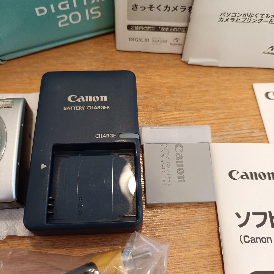 Canon IXY DIGITAL 20IS キャノン　付属品多数　外観美品