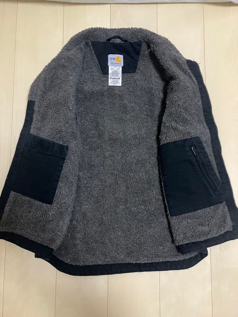 値下げ×　Carhartt vest カーハートベスト　FR 黒　XL