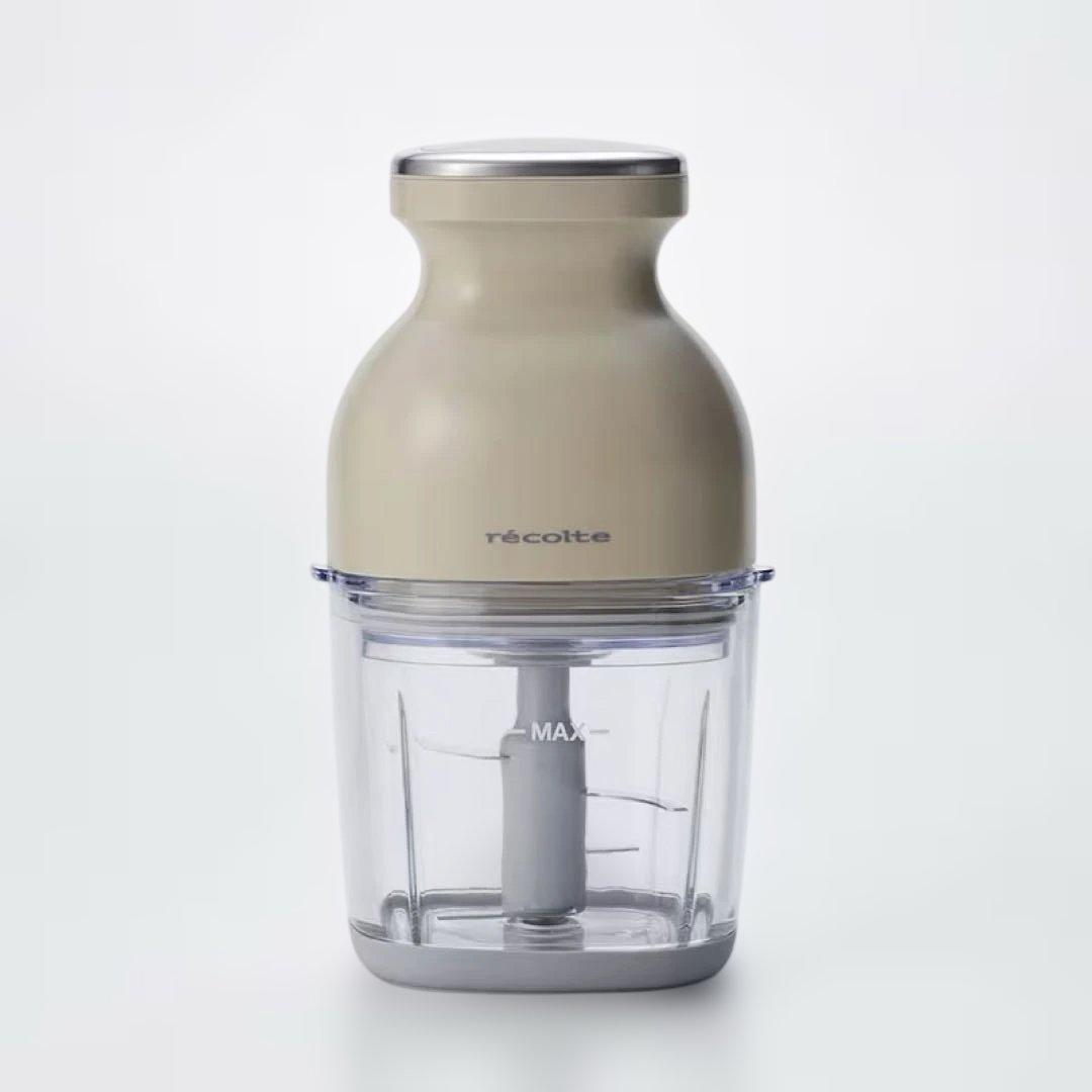 レコルト コードレス フードカッター カプセルカッター ボンヌ RCP-7(W)