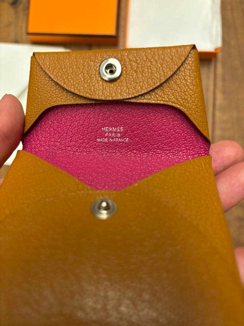 HERMES エルメス バスティア ケース ミニ財布