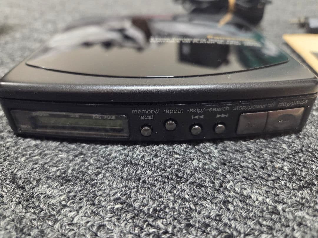 Panasonic ポータブルCDプレーヤー SL-XP50 箱 説 ケーブル付