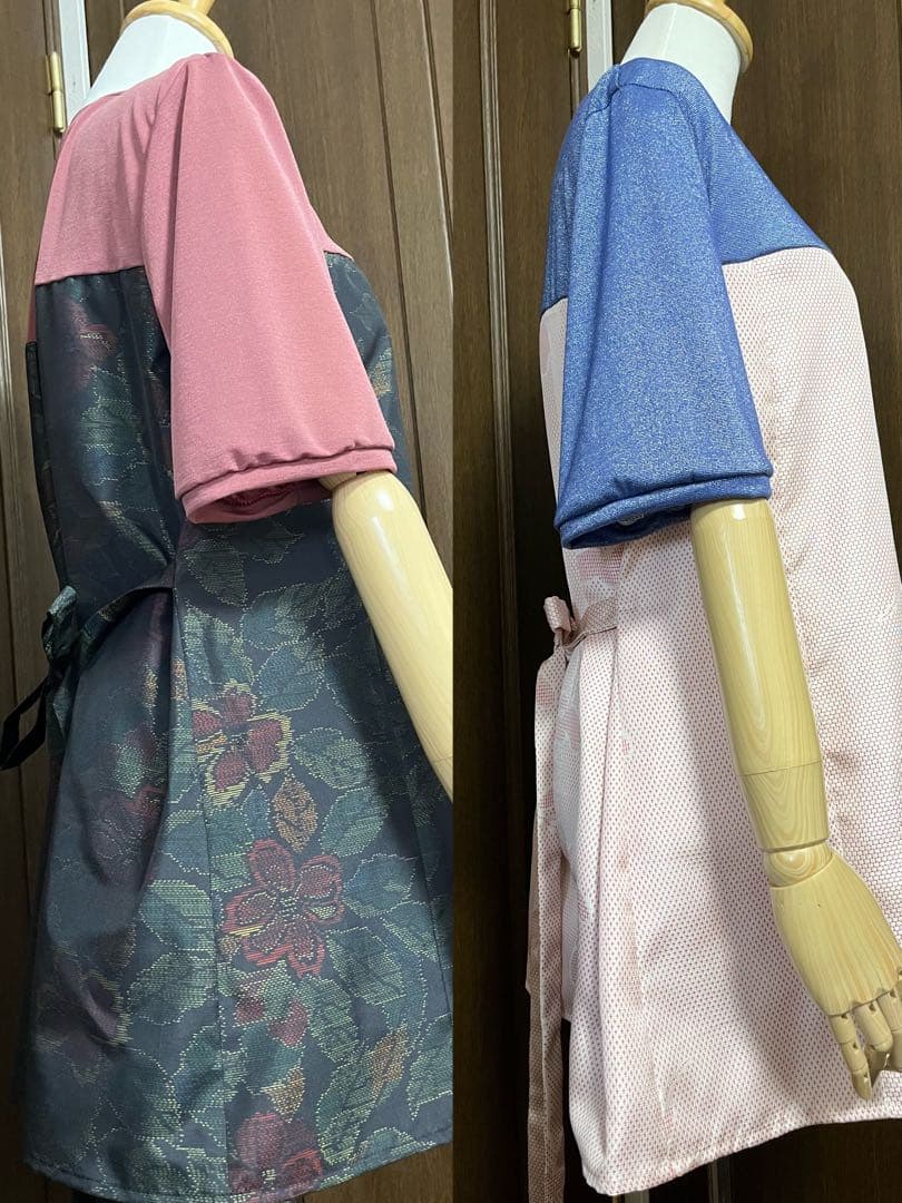 みふた様、専用【731】チュニック【732】着物リメイク 大島紬　チュニック