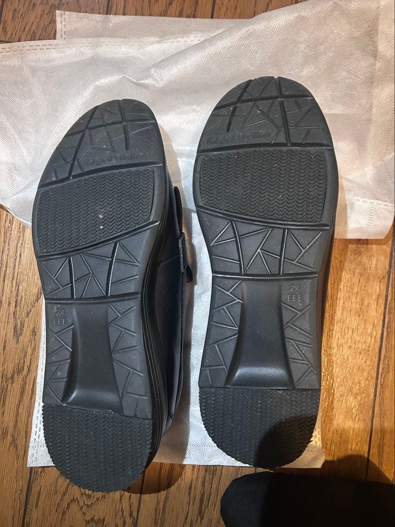 【2025.10購入】Regal Walker黒 フリンジローファー 24.0㎝