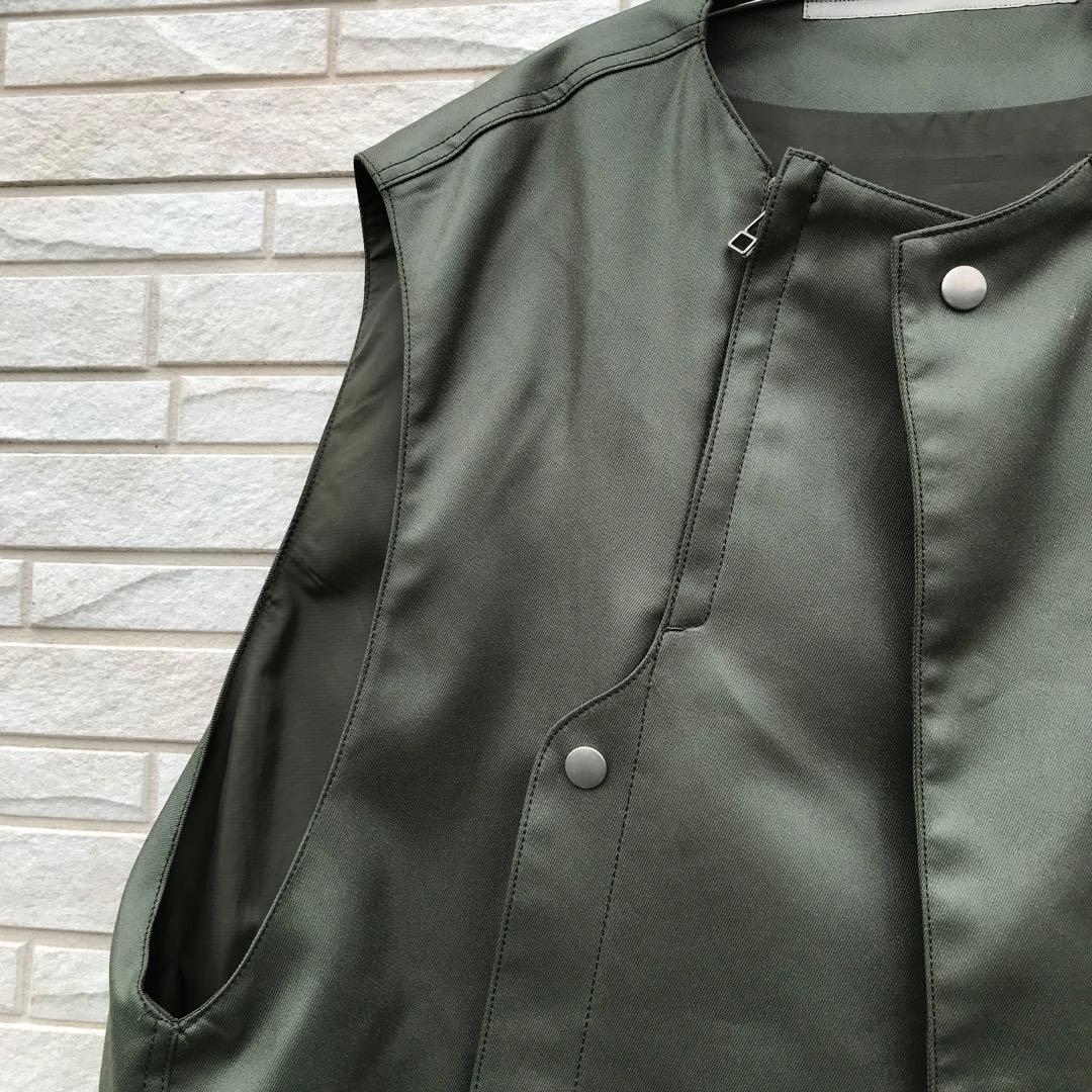 TAMME　ベスト　1　カーキ　23s0077