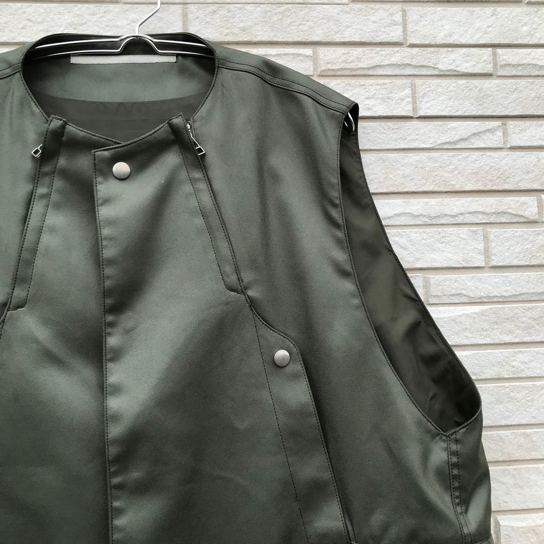 TAMME　ベスト　1　カーキ　23s0077