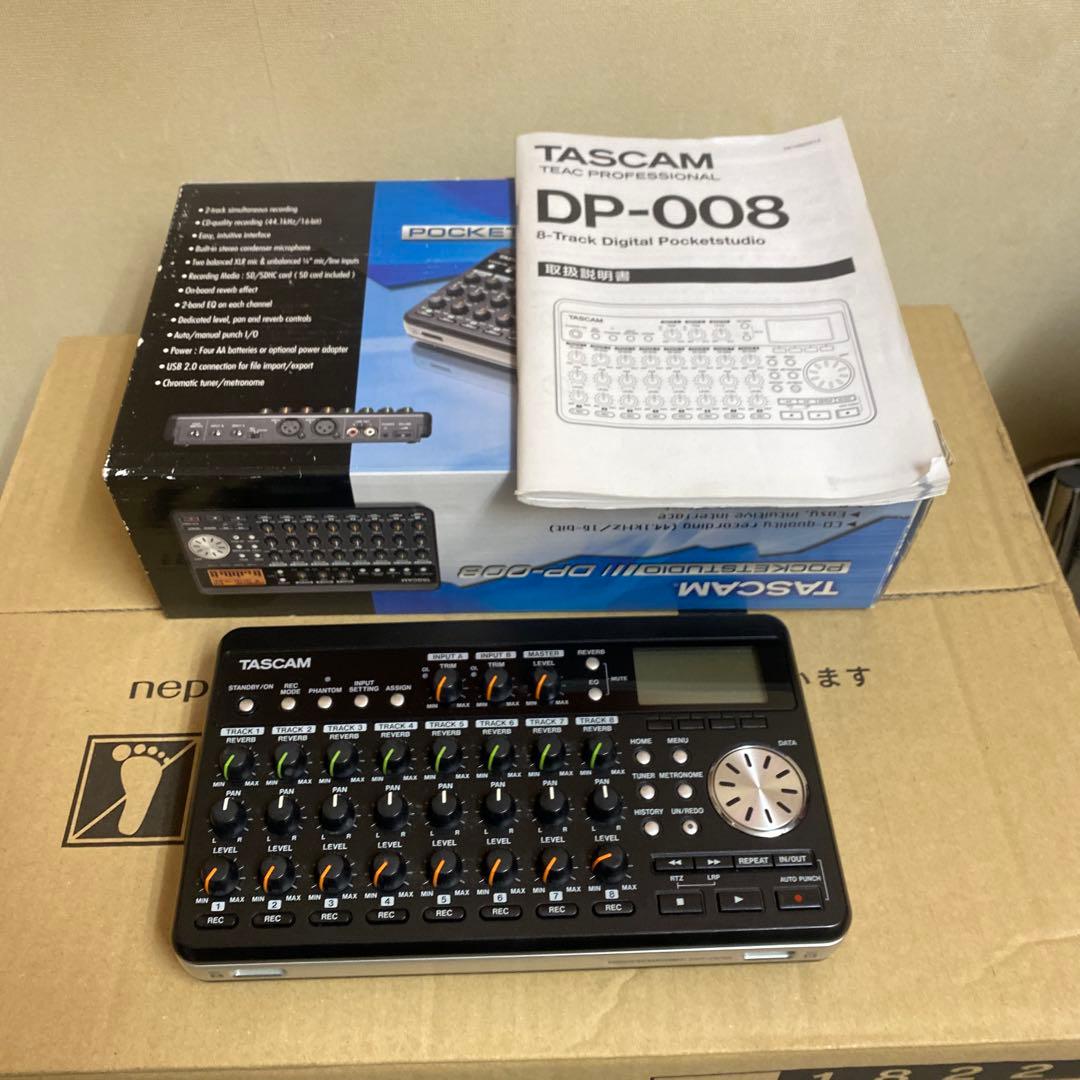 [週末価格]TASCAM DP-008 ポケットスタジオ