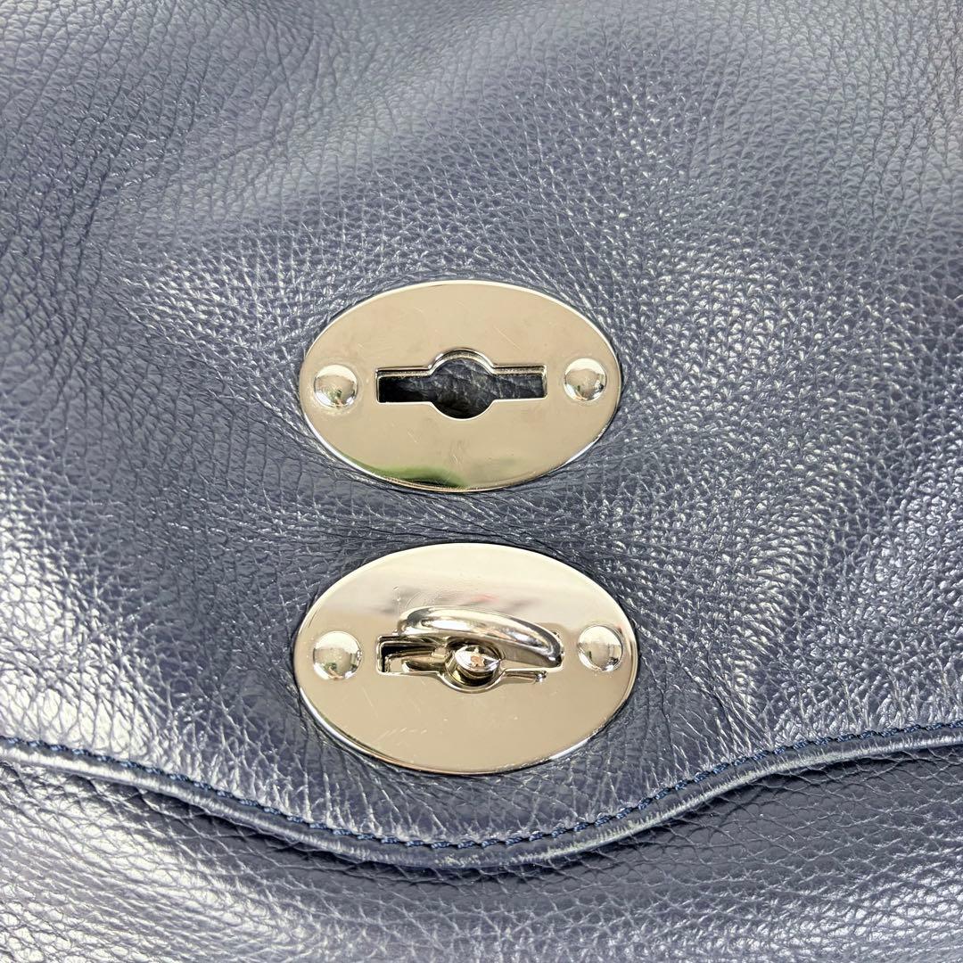 daimaruyaザラネート ポスティーナ L ネイビー 大容量 ショルダ