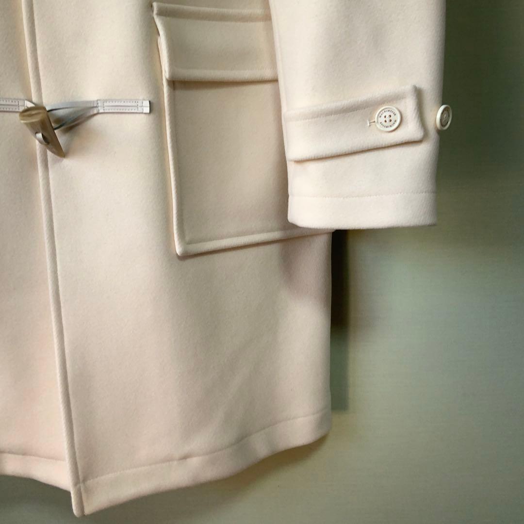 極美品Mackintoshマッキントッシュ ダッフルコート38オフホワイト英国製