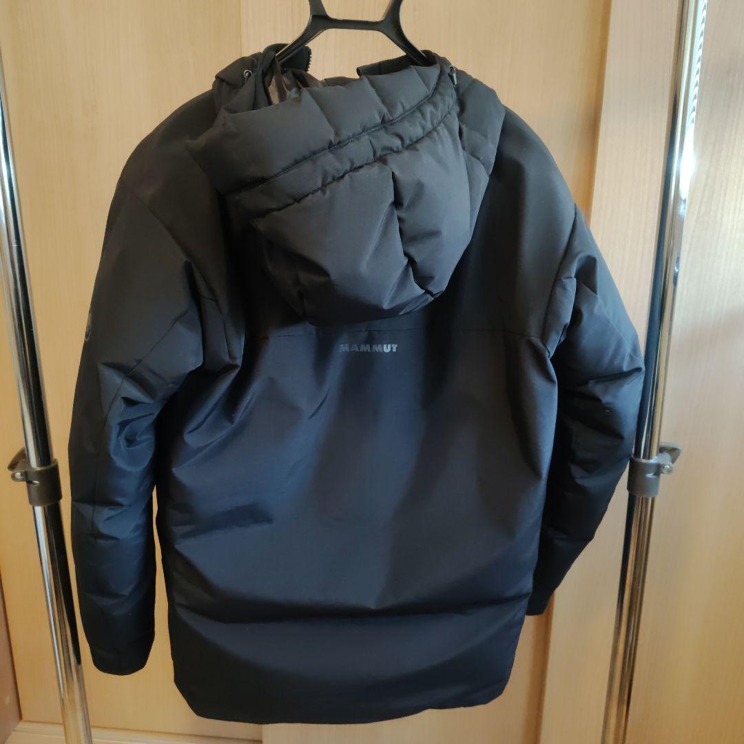 MAMMUT クレーター サーモフーテッド ジャケット Sサイズ BLACK