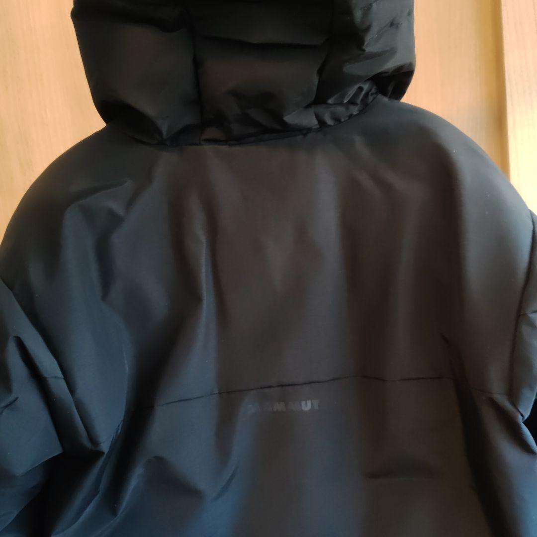 MAMMUT クレーター サーモフーテッド ジャケット Sサイズ BLACK