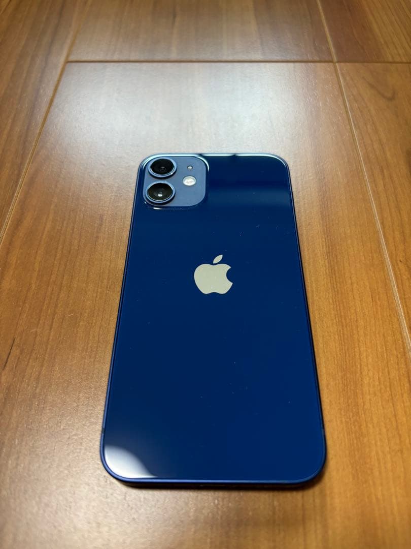 Apple iPhone12mini 128GB青色 本体 箱、充電ケーブル付き