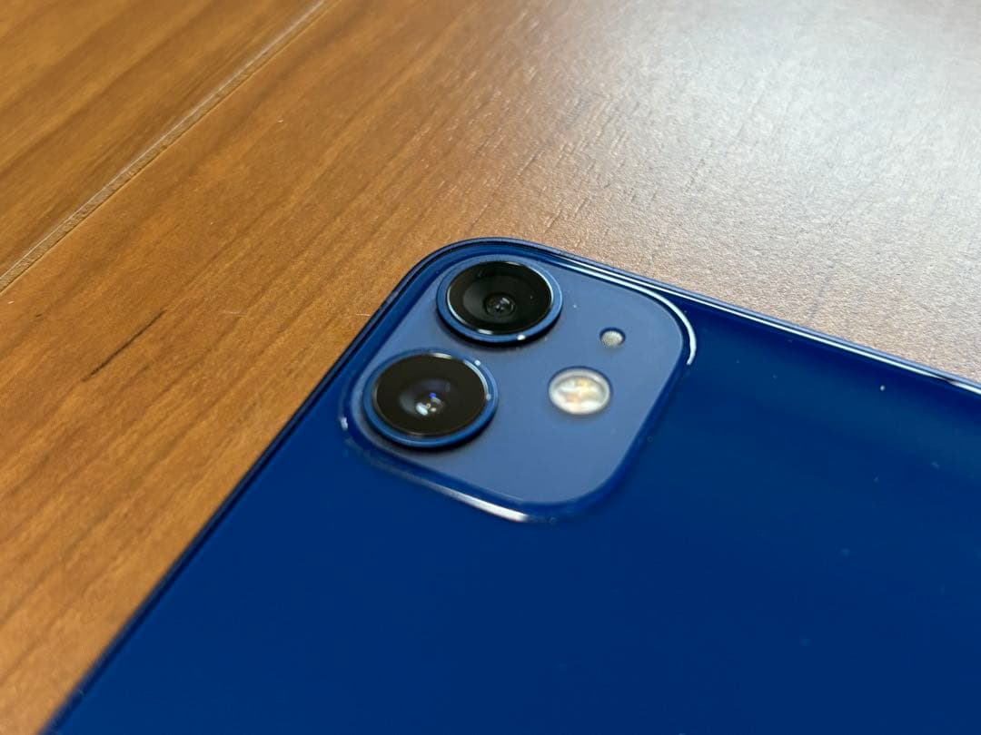 Apple iPhone12mini 128GB青色 本体 箱、充電ケーブル付き