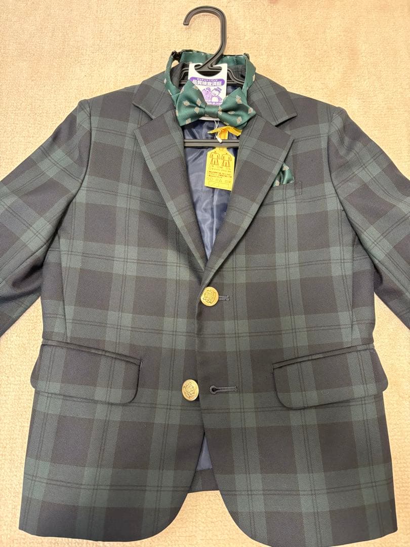 美品！グリーンレーベルリラクシング フォーマル スーツ 120cm