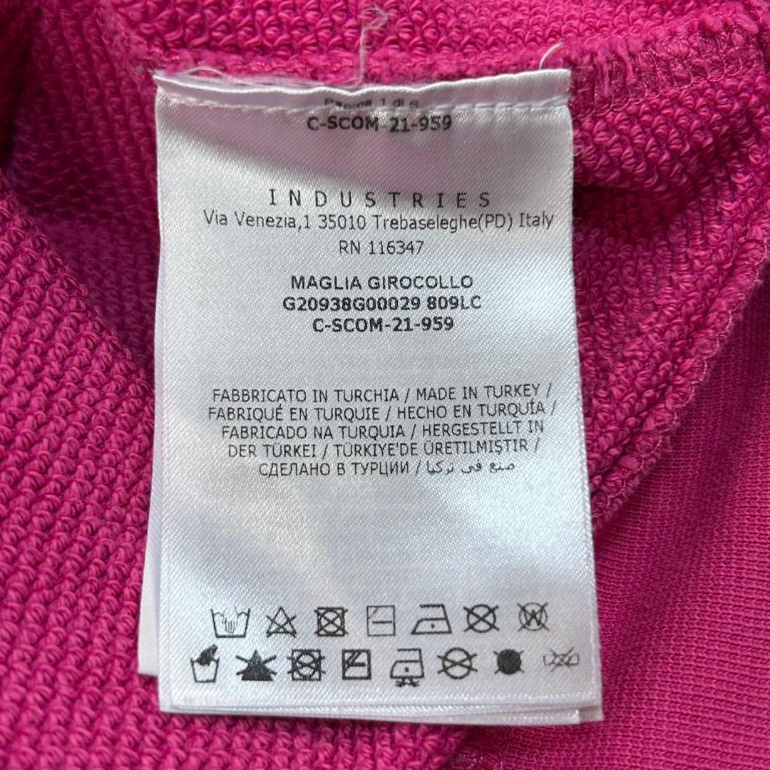 5642【希少デザイン】モンクレール☆リフレクターロゴ入りクロップド丈パーカー