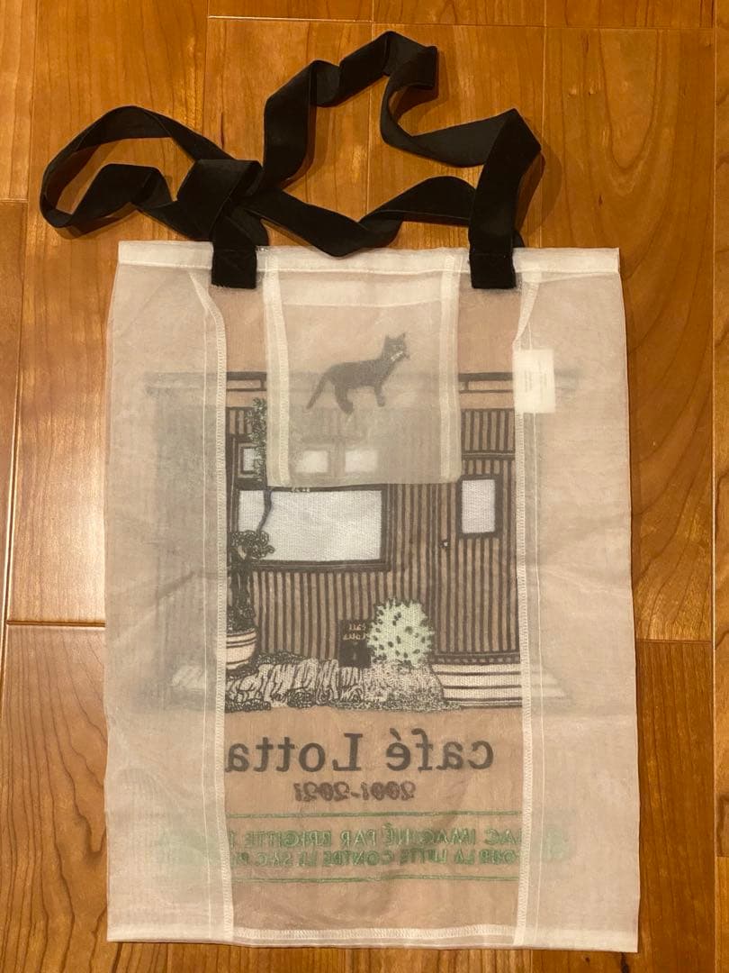 カフェロッタ brigitte tanaka オーガンジーバッグ