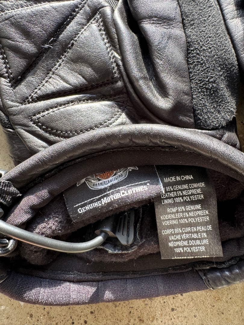 ハーレー純正　電熱ウェア　ヒートジャケット&電熱グローブ　サイズL