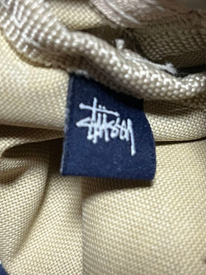 希少 90s 紺タグ OLD stussy ショルダーバック 裏原 ギミック
