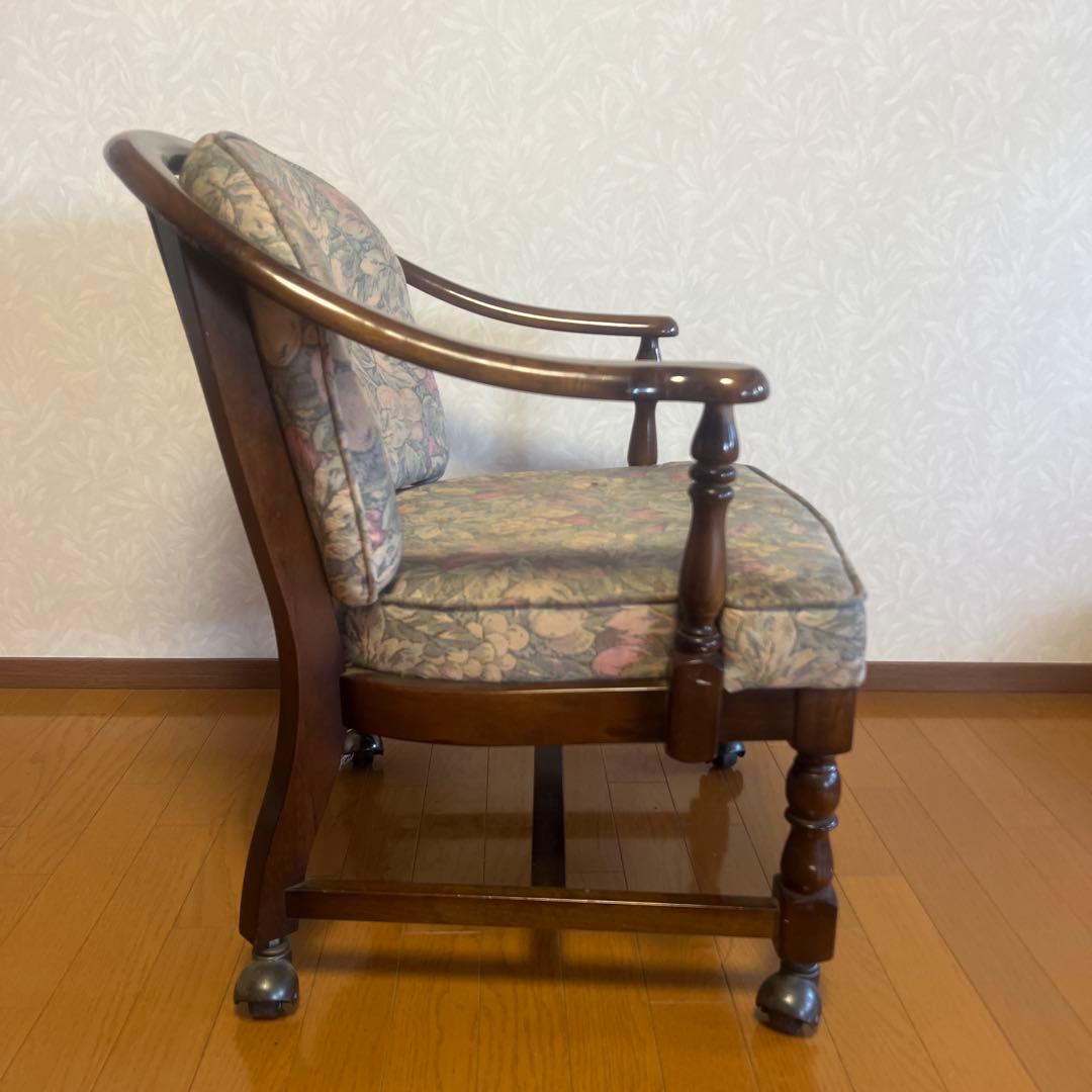 karimoku カリモク コロニアル オールド アームチェア 椅子 1人掛け②