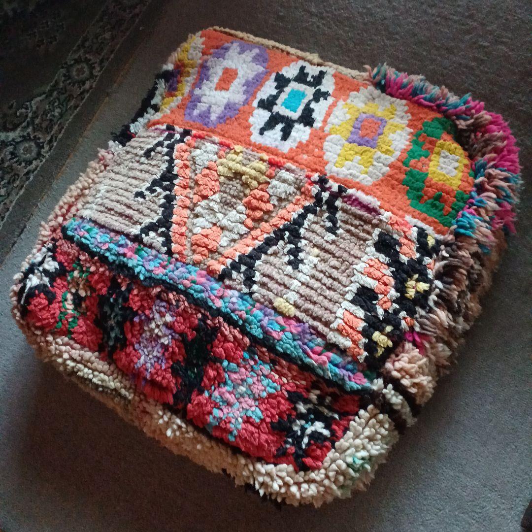 モロッコプフクッションカバー