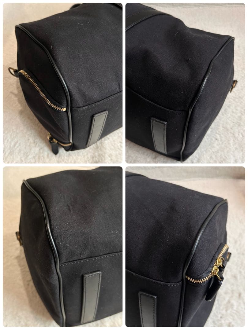 未使用級✨ポロラルフローレン ボストンバッグ 2way レザー ブラック 現行品