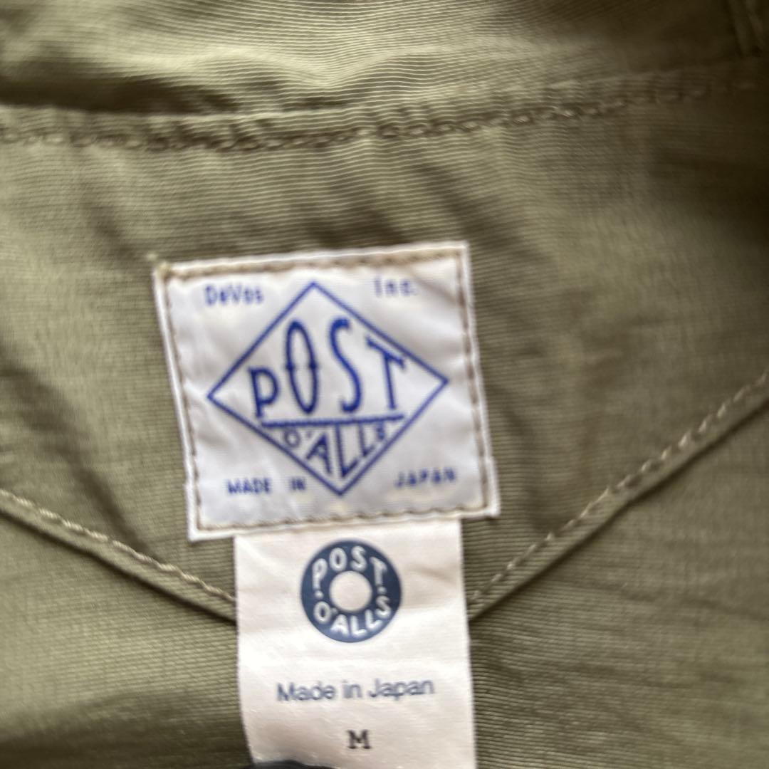 POST O'ALLS フード付きモッズコート Mサイズ