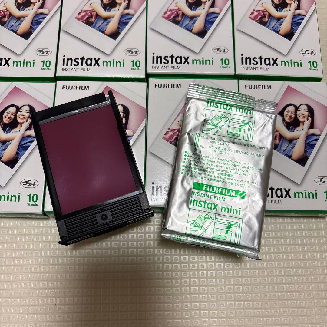 チェキフィルムINSTAX MINI10枚×8箱 有効期限26年7月、27年2月