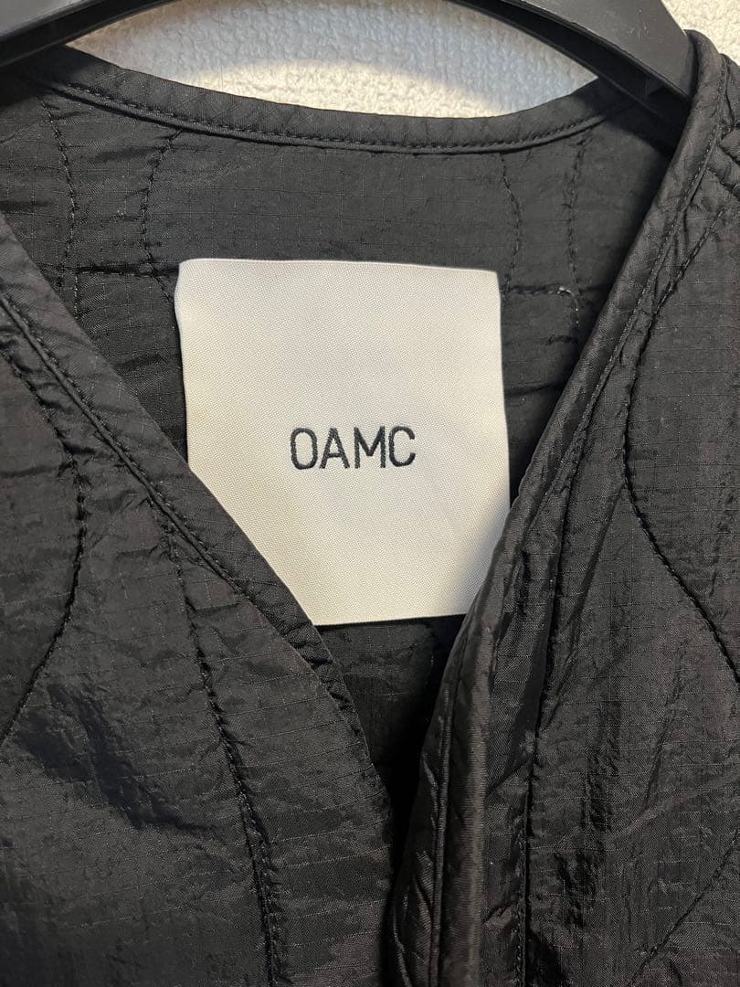 OAMC オーエーエムシー キルティングジャケット LINER ライナー S