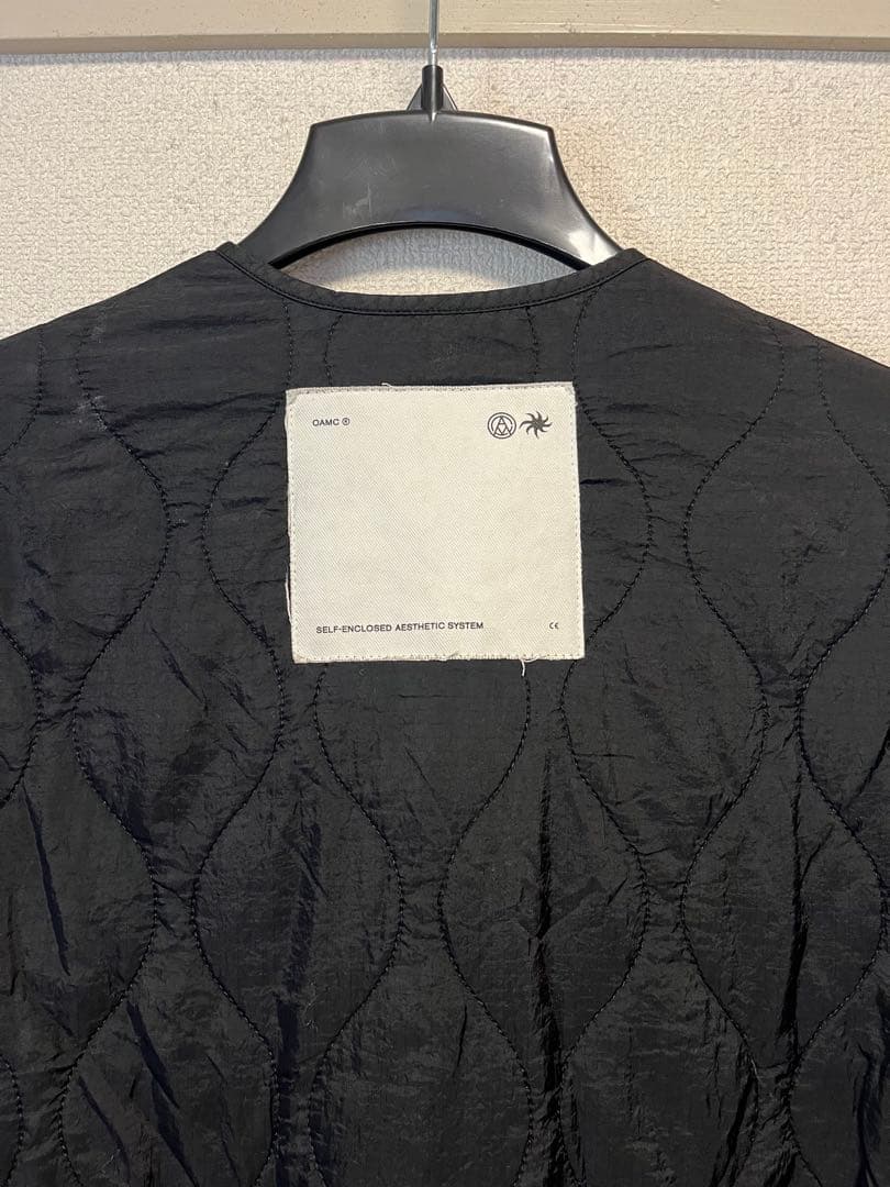 OAMC オーエーエムシー キルティングジャケット LINER ライナー S