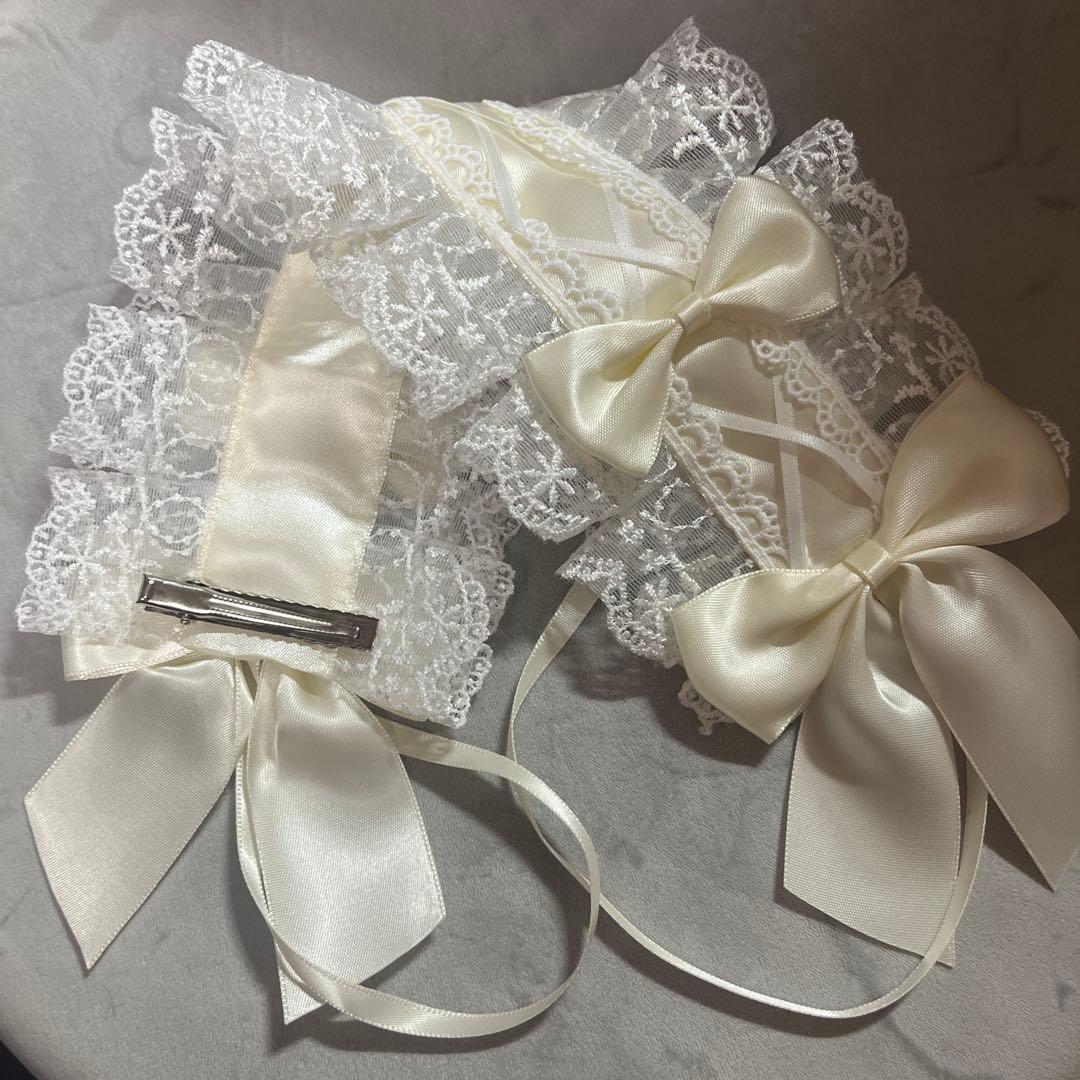 Palelfy プリンセス浴衣3点セット　＋ヘッドドレス　レースソックスセット