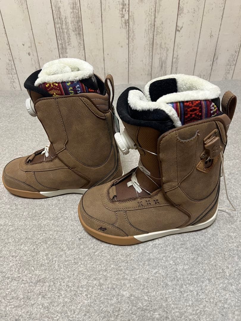 ケーツーK2 レディース スノーボードブーツ MINK BOA LUX 23cm