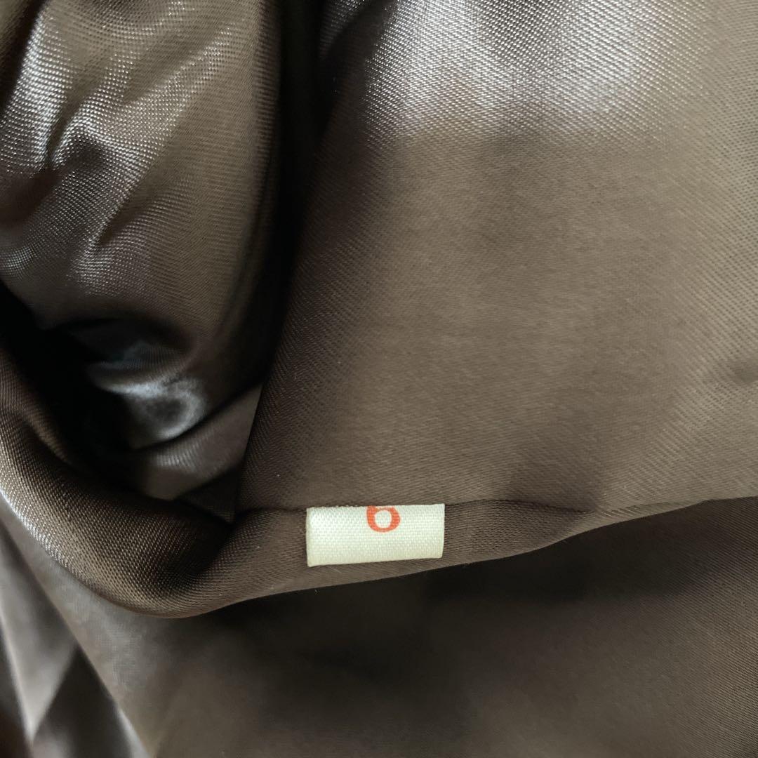 極上リアルファーコート ミンク調 美艶ブラウン 大人エレガント 高級アウター