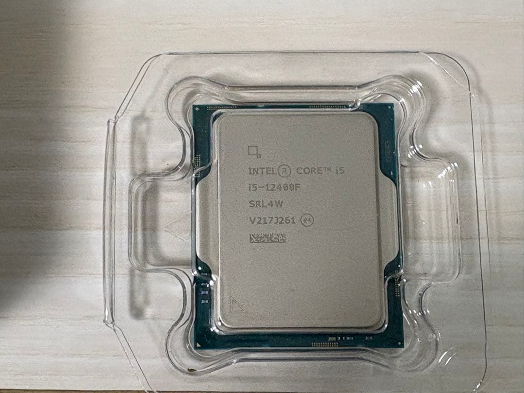 Intel Core i5-12400F CPU(ジャンク？)