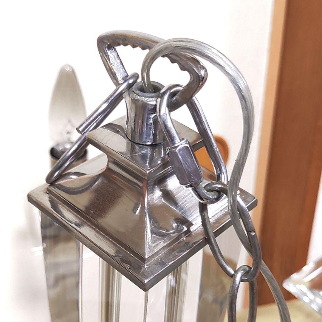 ローラシュレイ　5灯　シャンデリア