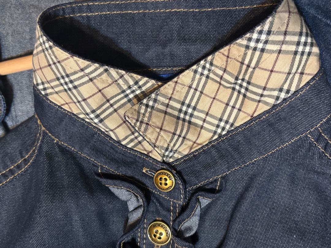 BURBERRY BLUE LABEL デニムワンピース Mサイズ
