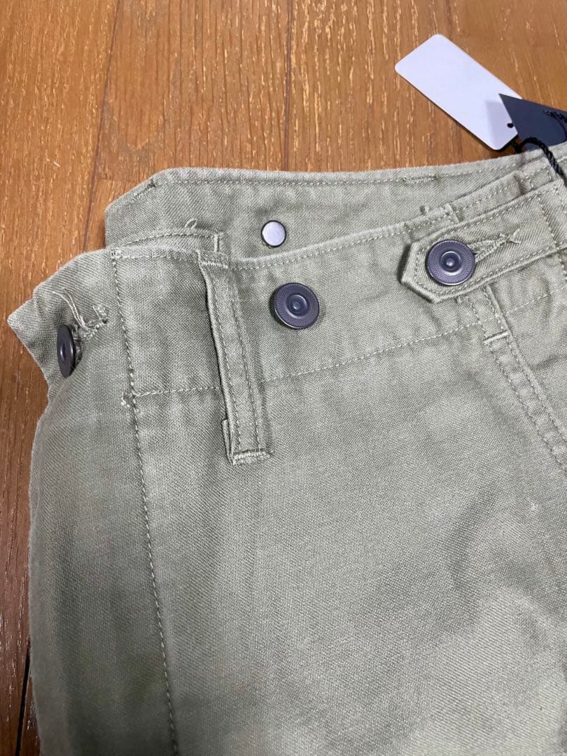 新品 Nigel Cabourn カーゴパンツ サイズ30 オリーブグリーン