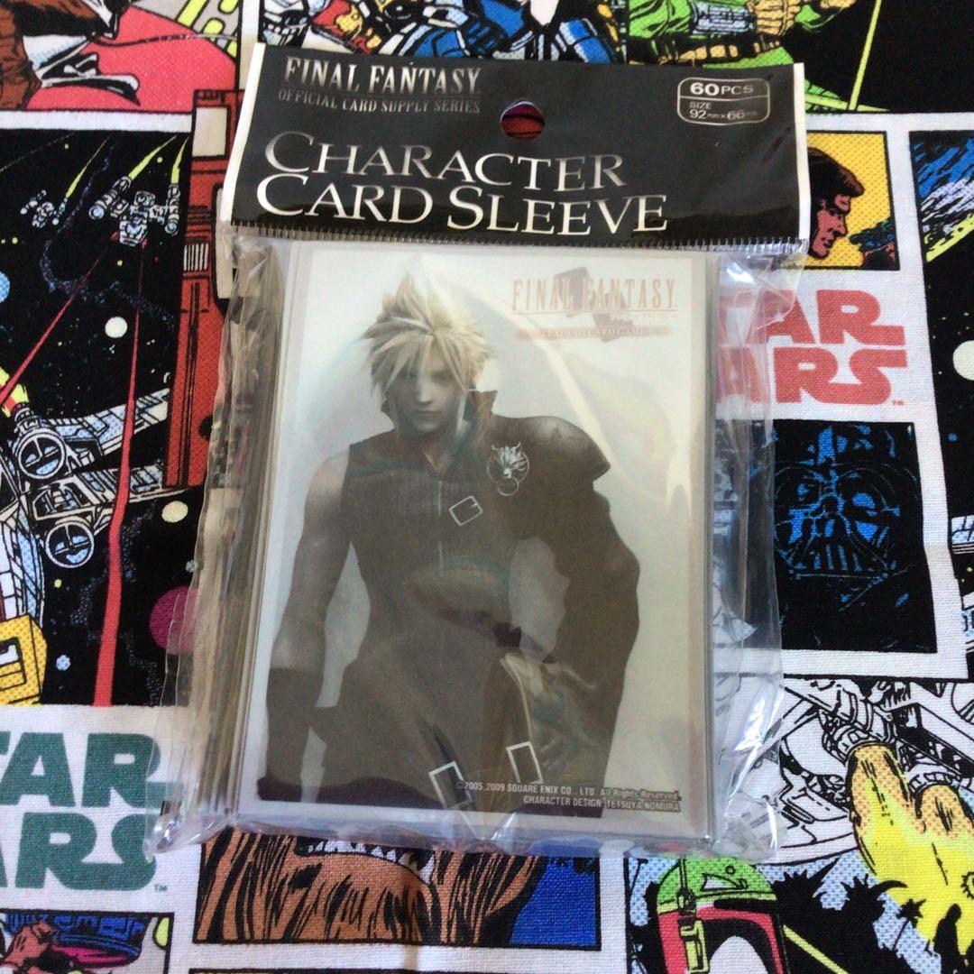 キャラクターカードスリーブ　ファイナルファンタジー　クラウド