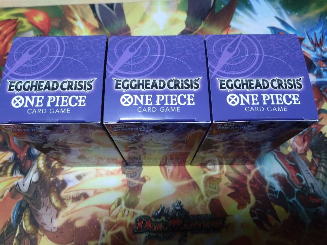 即購入可　EGGHEAD CRISIS 新品未開封　3BOXセット